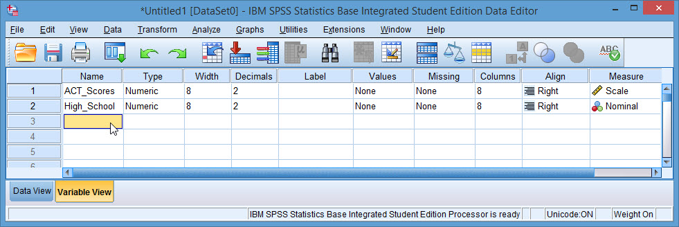SPSS Instruction