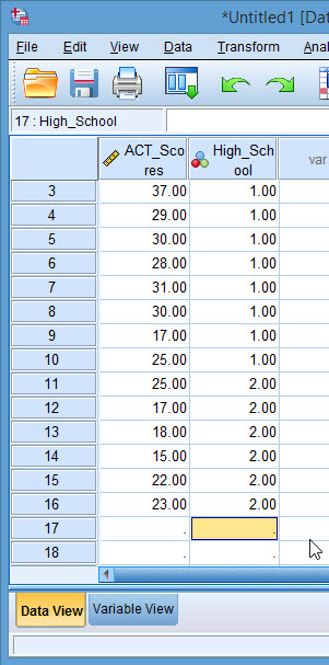 SPSS Instruction