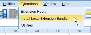 SPSS Instruction