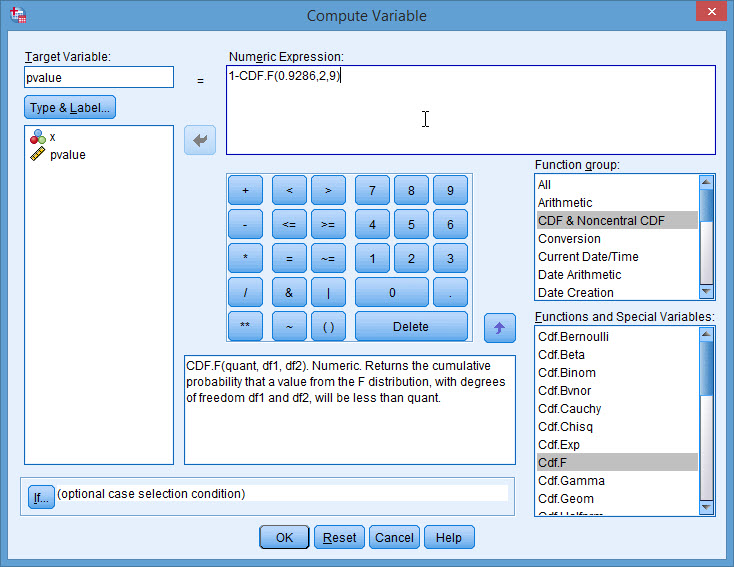 SPSS Instruction