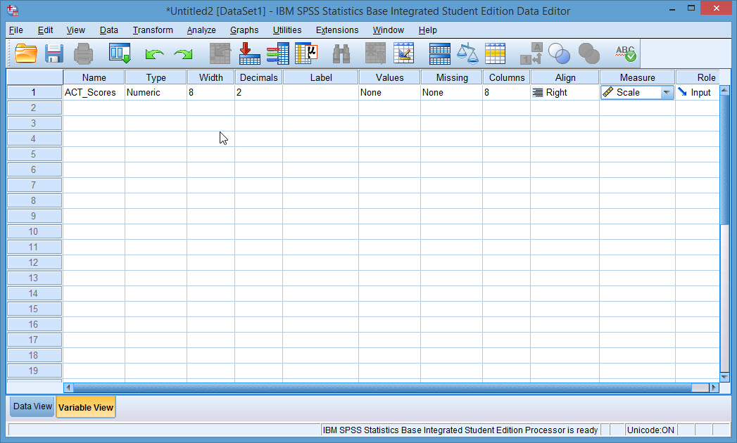 SPSS Instruction