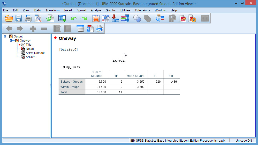 SPSS Instruction