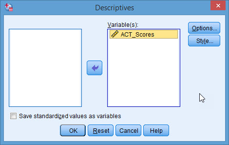 SPSS Instruction