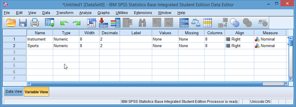 SPSS Instruction