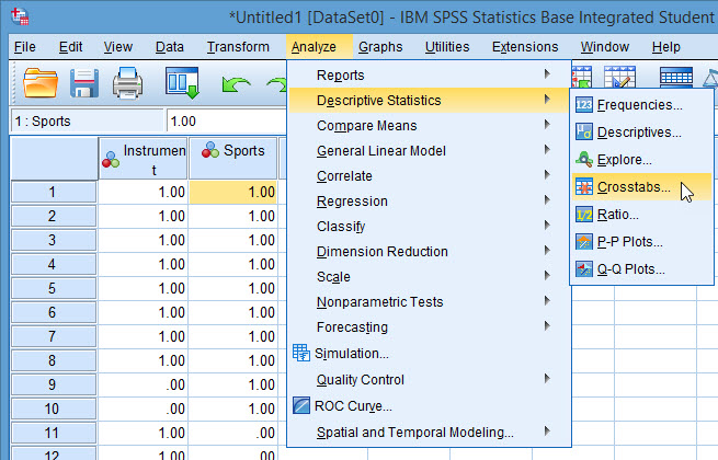 SPSS Instruction
