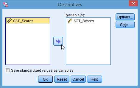 SPSS Instruction
