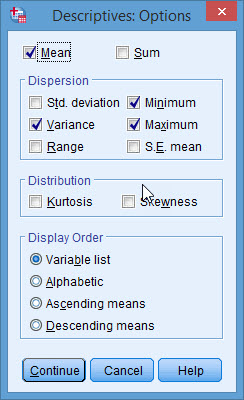 SPSS Instruction