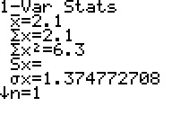 TI-Calculator Variance of a Discrete Random Variable step 10c