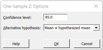 Minitab Instructions