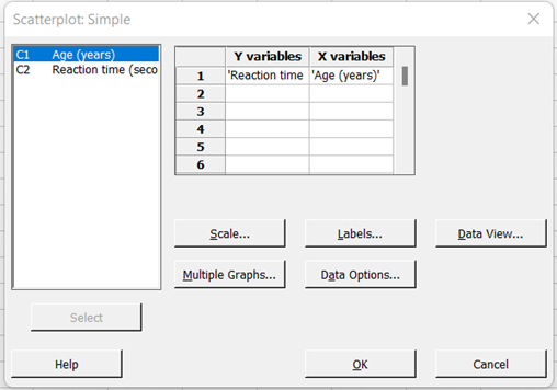 Minitab Instructions