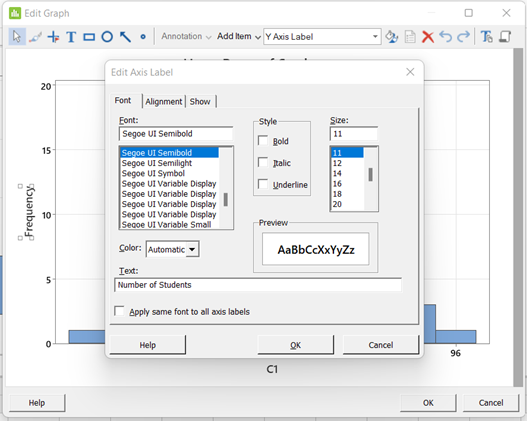 Minitab Instructions
