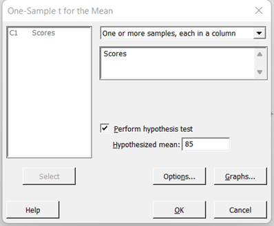 Minitab Instructions