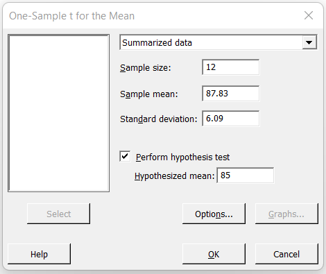 Minitab Instructions