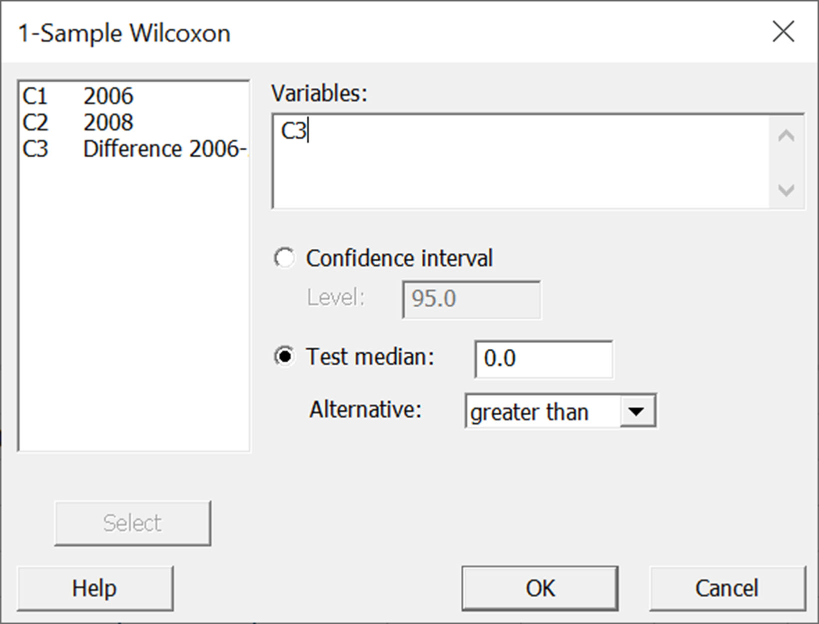 Minitab Instructions
