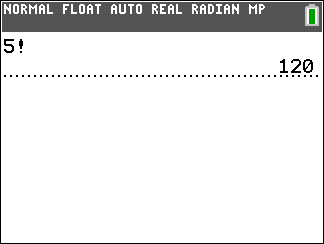 TI-Calculator Factorial step 5